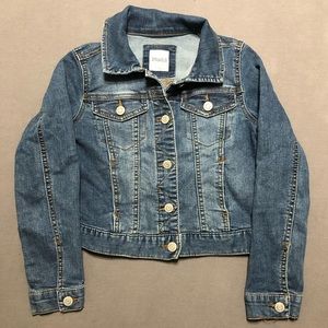 Mudd Girls Distressed Jean Jacket